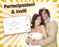 Partecipazioni MATRIMONIO Inviti NOZZE (cod 110687)